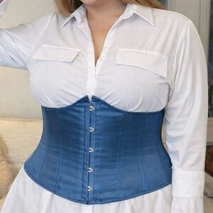 New!  Bound Boutique Satin Corset – XL / 34–38